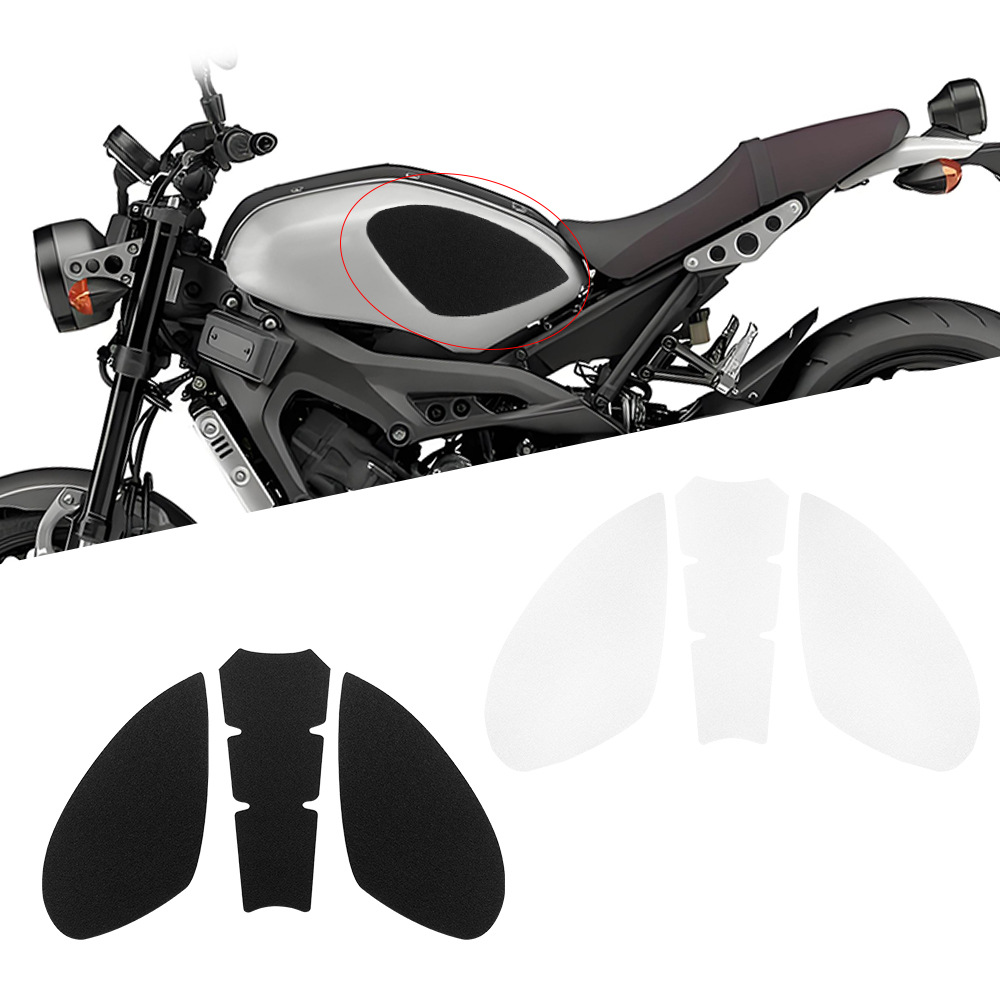 Aplicable a Yamaha XSR900 2016 - 2021 modificación del tanque de combustible de motocicleta pegatinas esmeriladas pegatinas laterales antideslizantes y resistentes al desgaste