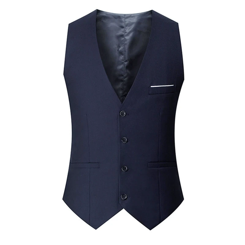 Модный жилет для отдыха, slim fit, 3D