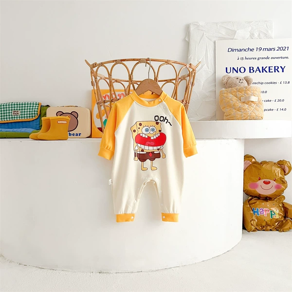 Sweet cotton yellow sleeve sponge