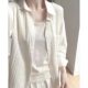 Sunscreen Shirt Top Women's Summer 2024 Design Sense Niche All-match Long-sleeved Casual Shirt Women's