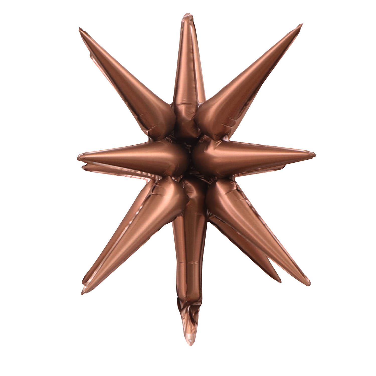 Transfronterizo de 22 pulgadas explotando una estrella en gota de agua brillante de aluminio 4D película de aluminio globo de aluminio diseño de fiesta de cumpleaños image 19