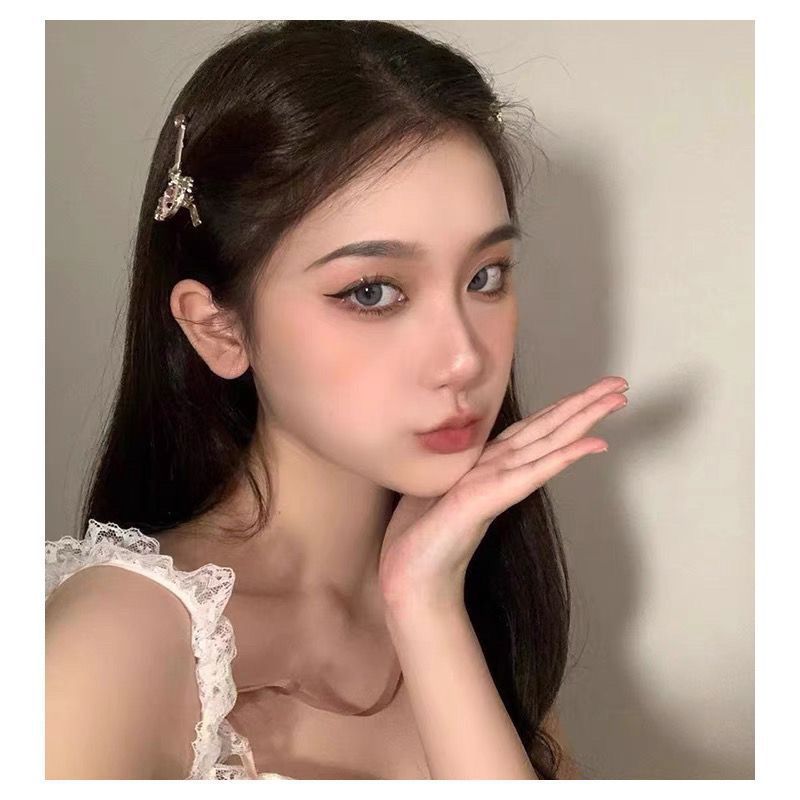 15g Weight Hair Clip Hair Accessories Type 1 Piece Quantity Holiday, Street Occasion Metal Material Cartoon, Magic Wand Pattern All Seasons Season Women's Gender Cute Style Cute Women's Cartoon Magic Wand Metal Hair Clip 6