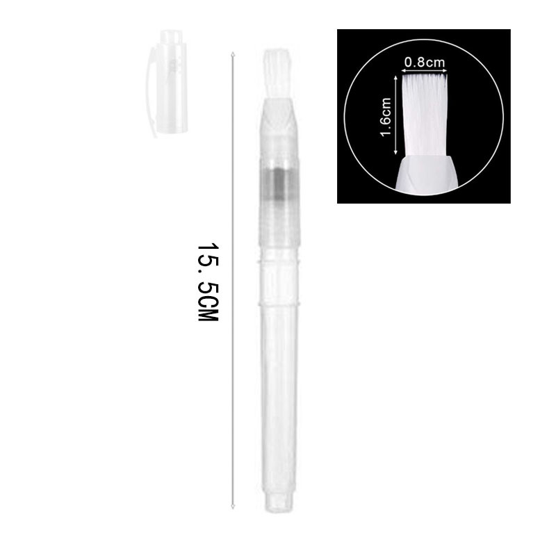 Fábrica al por mayor pluma de agua del grifo pintura sólida acuarela pintura pincel de escritura pluma de almacenamiento de agua de gran capacidad cepillo de plomo de color soluble en agua