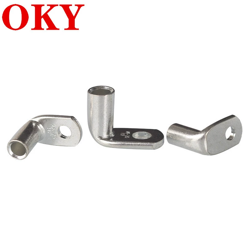 A6-25HP Right-angle Copper Nose GPH90 度 New Energy Copper Ears Thicked Cold Pressive Copper Nie