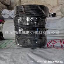 铁绑线镀锌铁丝软扎线黑色包塑绑扎绝缘PVC 0.9包塑铁丝2.5平方