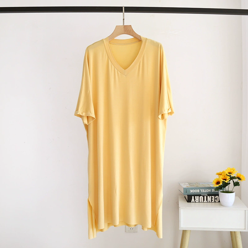 Summer thin long colored knitted pijama, custom-made