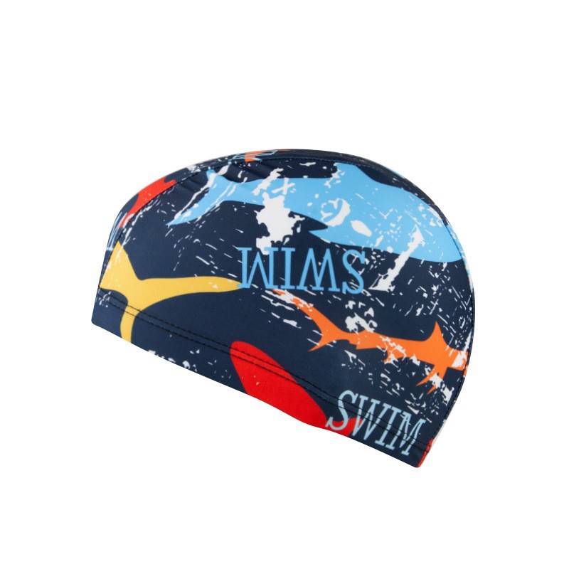 Gorro de Natación de Tela de Secado Rápido de Poliéster Estampado image 21