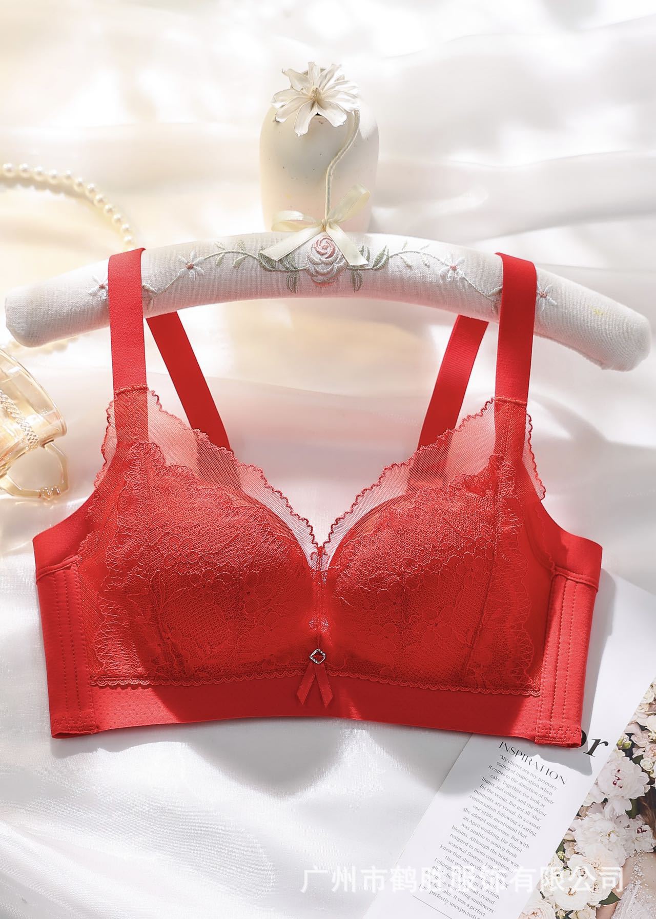 Venta directa de fábrica comercio electrónico transfronterizo Sudeste de Asia Vietnam Tailandia damas sin costuras sujetador de recogida lateral cómodo