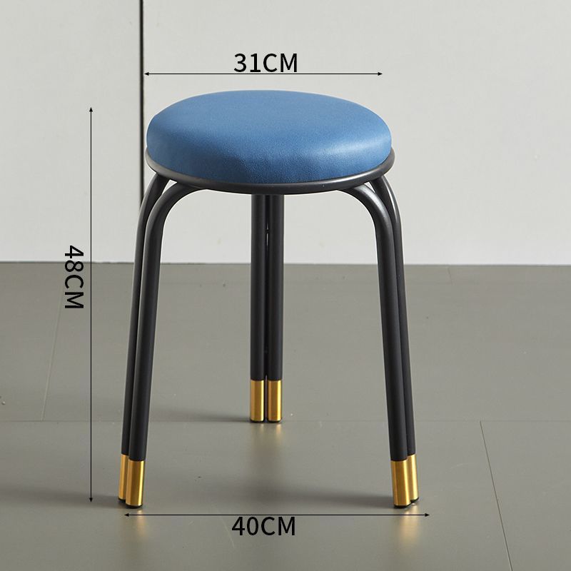 블루 테크놀로지 가죽 표면 [높이 48 - 다리 3개로 안정감] ◁ 추천상품