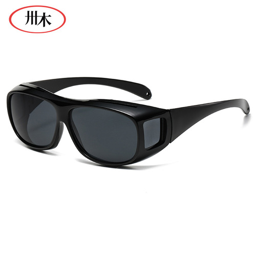 New myopia sunglasses, cross-border outdoor cycling glasses, male porn TV night vision goggles, driving sunglasses