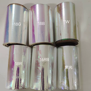 批发紫光幻彩膜蓝光彩虹膜红光幻彩膜定做各种幻彩膜镭射膜彩虹膜
