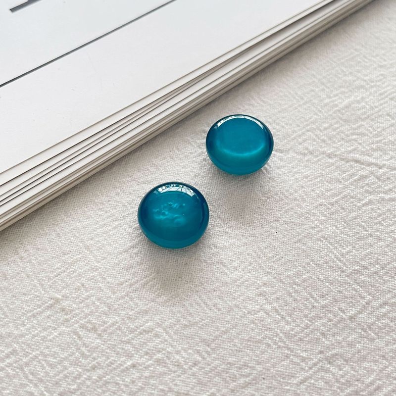彩色珠光馒头半丸四方果冻百搭树脂贴片DIY发卡耳环耳钉材料配件|undefined