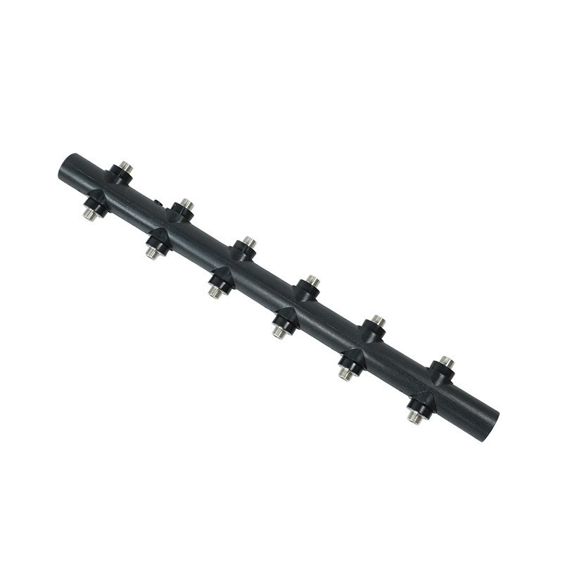 Separador de agua HDPE accesorios de tubería de alambre exterior de fila simple y doble colector de tubería PE accesorios de calefacción geotérmica PE separador de agua de tubería principal