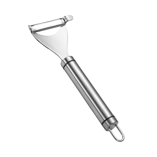 Wholesale 304 stainless steel multifunctional peeler for household kitchen peeling of apples, potatoes, vegetables and melons.