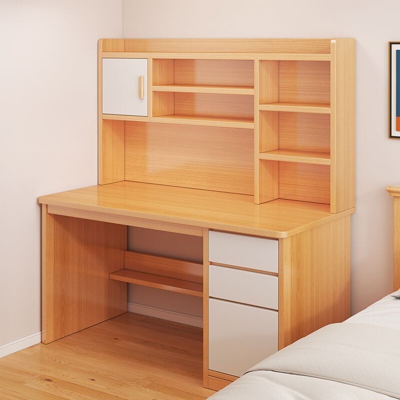 Bookshelf, bookcase, integrated table, storage cabinet, desk, home office desk, student study desk, bedroom writing desk, computer desk