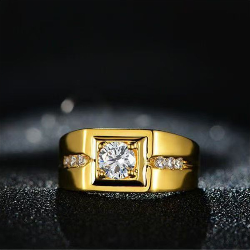 Popular Wealth-Attracting Wedding Ring for Men, Adjustable and Elegant High-End Ring, a Happy Birthday Gift for Your Husband