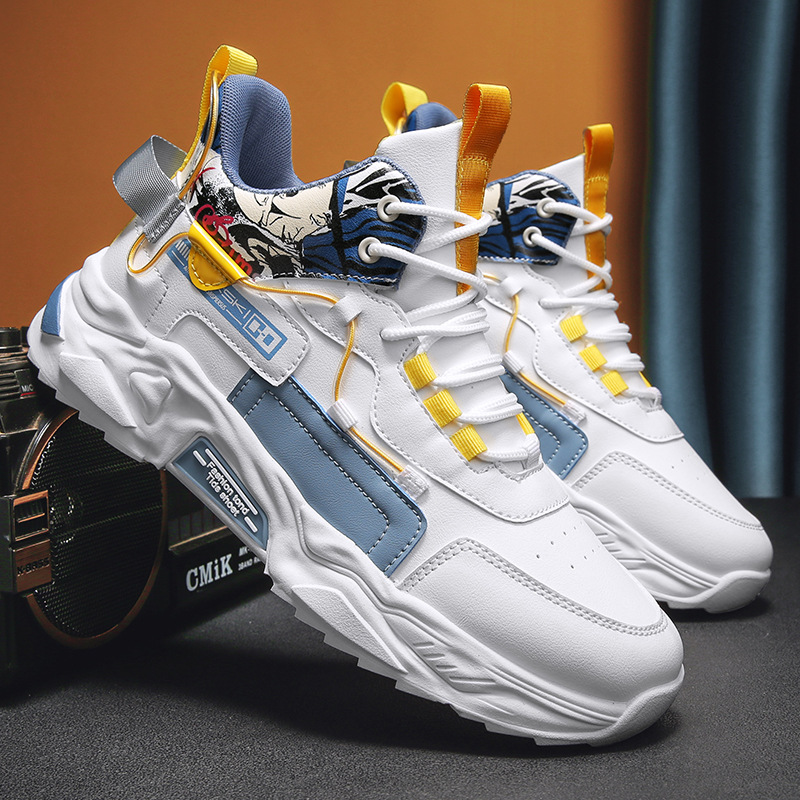 Herbstliche Herren High Top Dad Sneaker Für Sport Und Freizeit_voghion.com