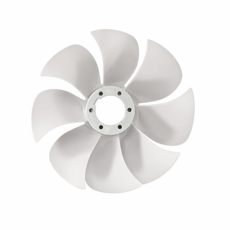 Aluminum alloy non-standard metal five-axis impeller fan blades precision industrial accessories for exhaust ventilation