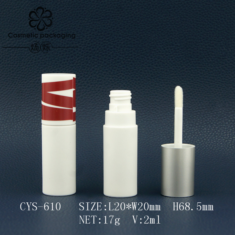 En stock al por mayor sombra de ojos líquida Aire Mate Lip Esmalte redondo botella esmerilado tubo de lápiz labial tubo vacío