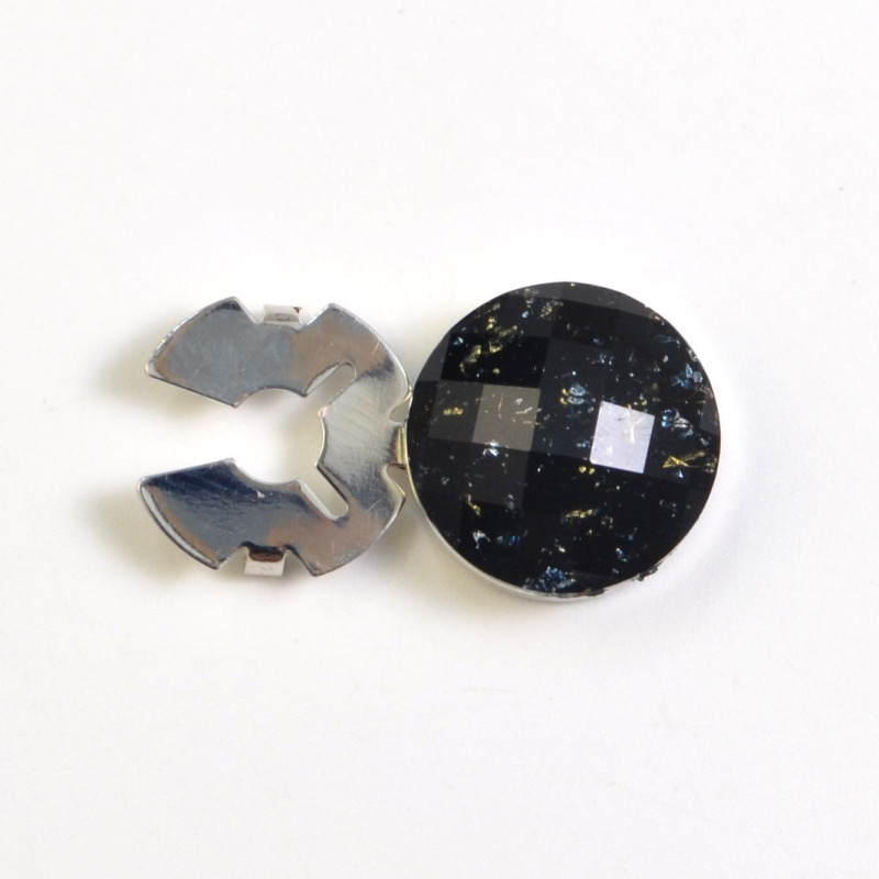 button cover 珍珠金箔彩珠衬衣袖扣纽扣盖花朵领扣钻饰扣纽扣套|undefined