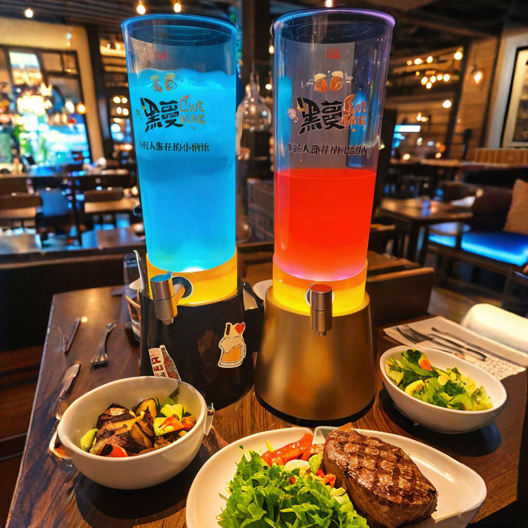 啤酒塔幻师桶网红酒炮酒吧啤酒桶不锈钢龙头扎啤桶分酒器幻狮桶