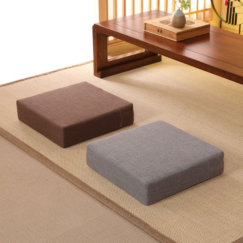 Thick Cushion Tatami Japanese Tea Table Living Room Rug Bedroom Winter Elevation Cushion Square