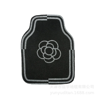 Universal Foot Pad – Luxury Camellia Silk Loop - displaced-camellia-front-row-single-piece