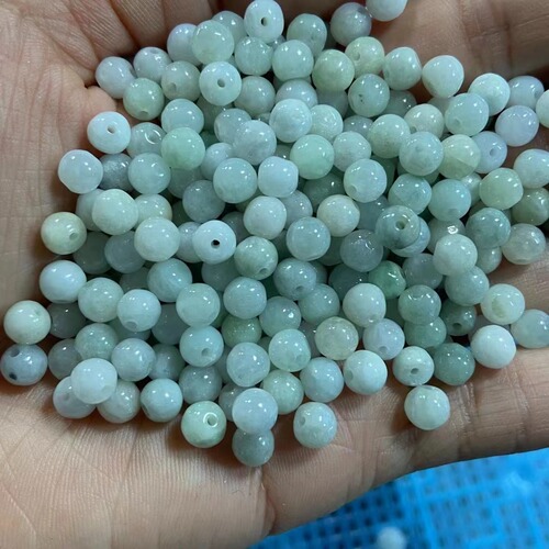 Direct from the source, A-grade jade beads 5-13mm, jade crafts for sales promotion, livestreaming gift items, popular online seller's style