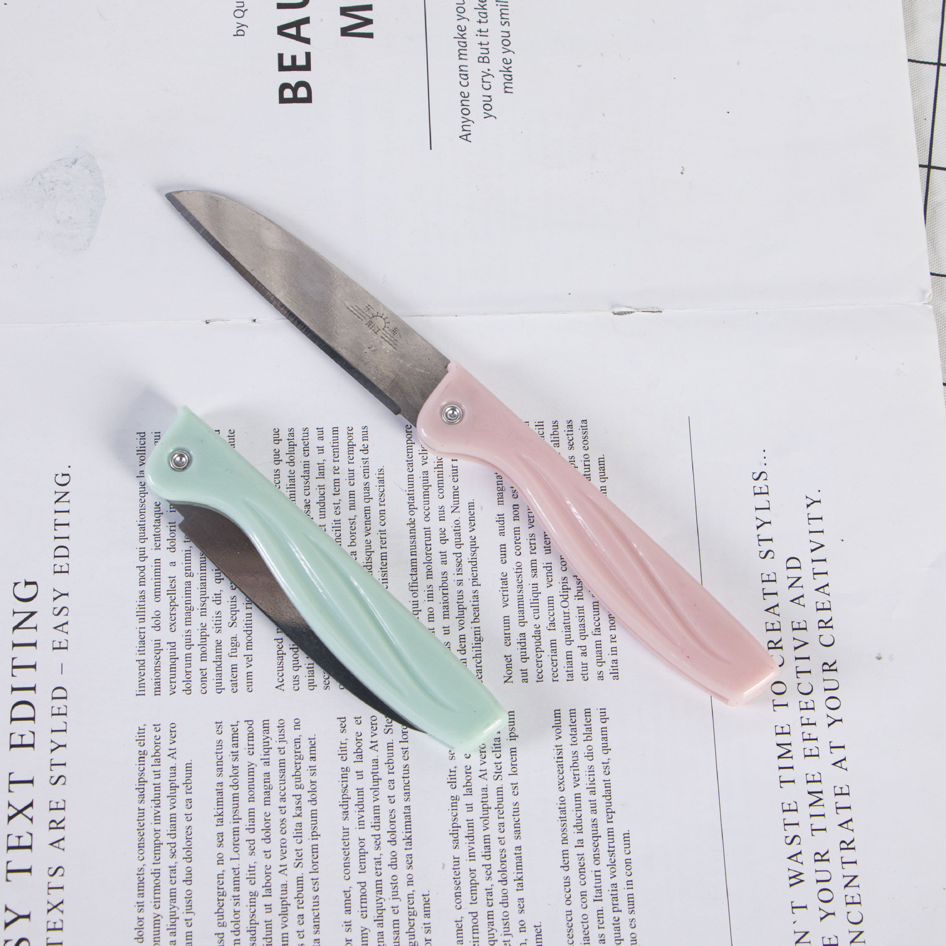 Pocket knife stainless steel for home use