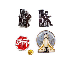 zui後生還者美國末日2掛件艾莉紋身項鍊艾莉蒂娜手鍊火箭飛船胸針