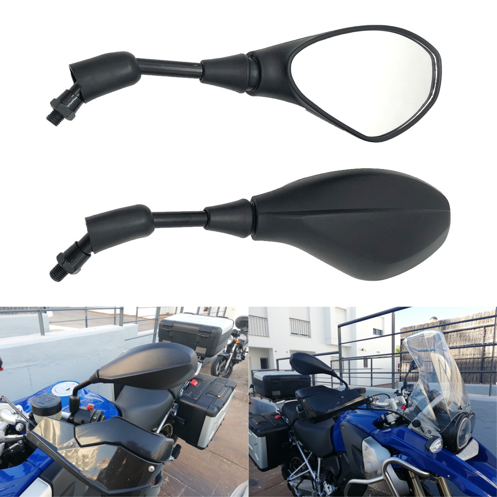 Suitable for motorcycle modified rearview mirror 10MM personalized retro sports car mirror reversing mirror rear mirror