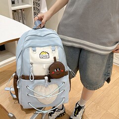 书包女生小学生三到六年级轻便减负高颜值背包初中生双肩包大容量