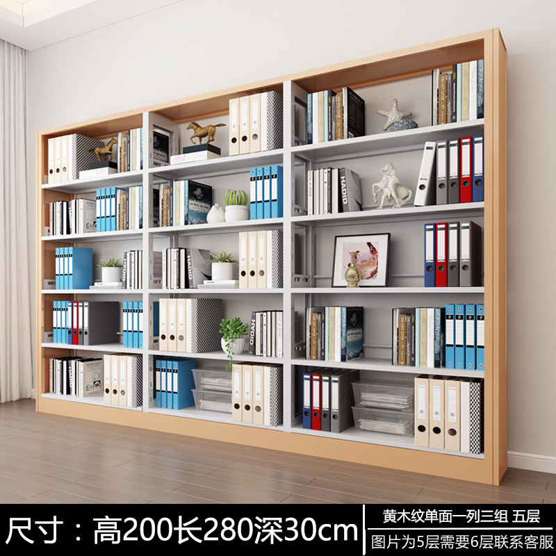 スチール本棚、図書館読書室、学校本棚、片面および両面厚みのある耐久性のあるカスタム本棚、ファイリングラック工場