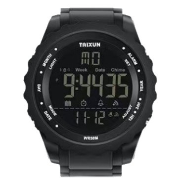 Reloj de despertador al aire libre al agua a prueba de choques a prueba de caídas entrenamiento militar al aire libre camuflaje reloj electrónico multifuncional al por mayor