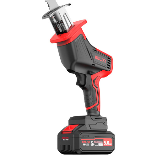 DeLixi brushless lithium battery reciprocating saw, small outdoor handheld saw, home charging electric logging saw