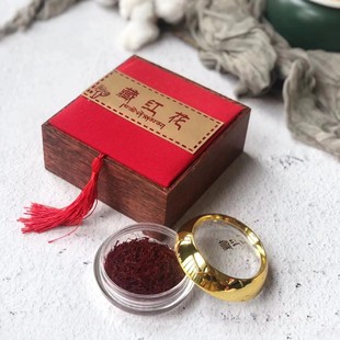 Iran high-grade saffron packaging box 5g 10g empty box gift box acrylic single and double bottle tassel