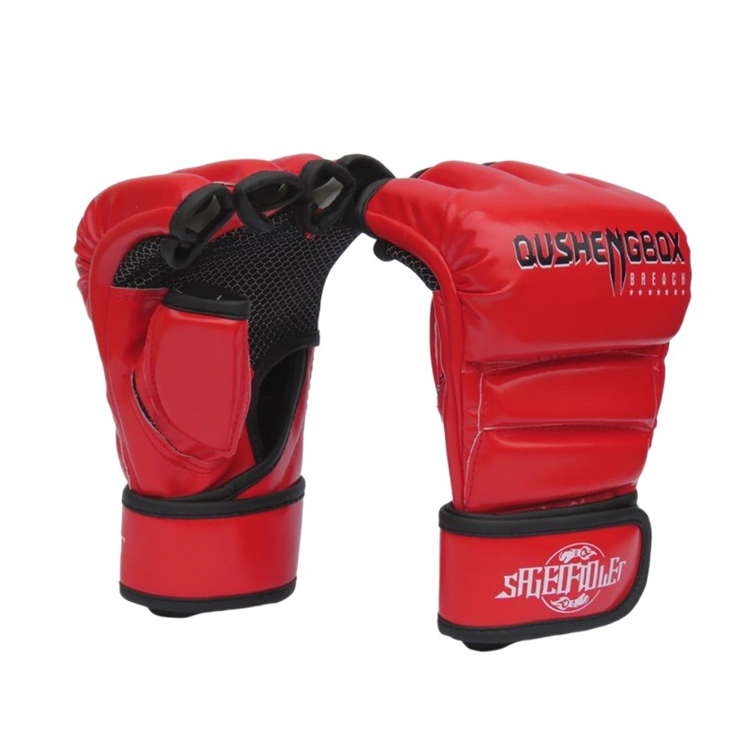 Half Finger Boxing Gloves Sanda Fighting UFC Boxing Gloves Adult Fighting Training MMA Boxing Gloves Sandbags Muay Thai Boxing Gloves