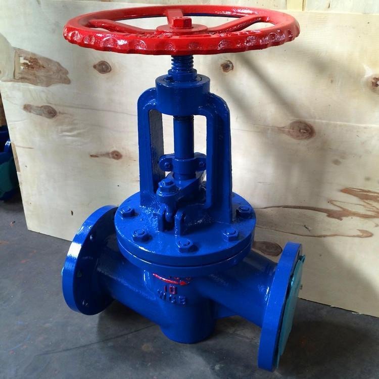 铸钢衬氟截止阀J41F46-16C耐酸碱耐腐蚀钢衬四氟化工阀门DN50 65