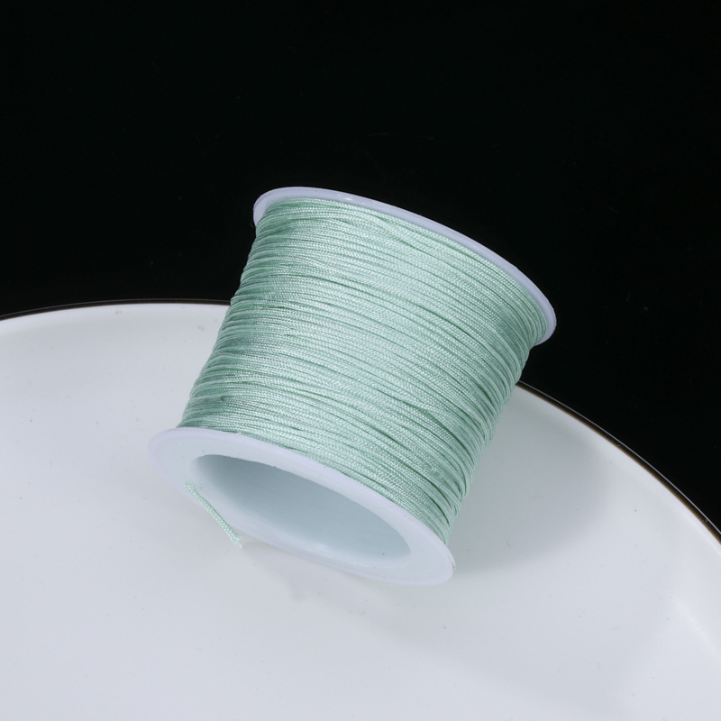 No.72 翡翠糸 DIY 糸手織りブレスレット編みロープアクセサリーブレスレットパール翡翠ジュエリー糸|undefined