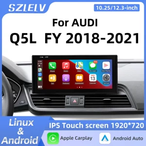 Audi Q5L FY 2018-2021 üçün Android simsiz Carplay naviqasiya