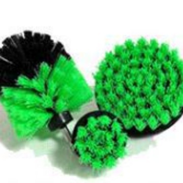 녹색 전동 드릴 브러시 헤드 강모 3종 세트