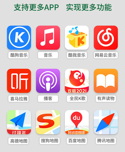 无线carplay hicar盒子导航手机互联车机投屏USB车载模块中控升级