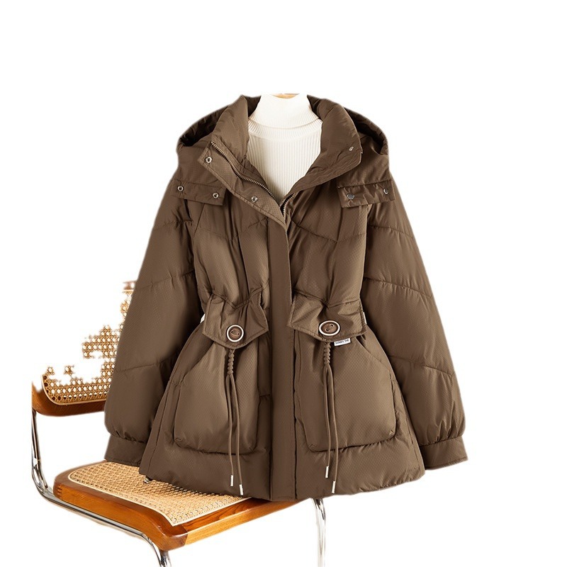 Algodón para mujeres 2024 nueva chaqueta de algodón de moda de invierno ropa de algodón larga y gruesa chaqueta de algodón para mujeres image 6