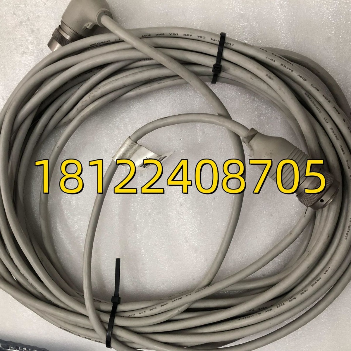 机器人控制柜编码器线SMB信号通讯线缆3HAC2493-1(7米) 信号线