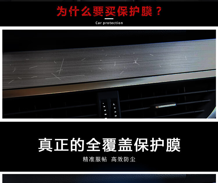 2024 Trumpchi Es9 Interior Protective Film Gs8 Central Control Navigation Screen Instrument Display Film Modification Supplies