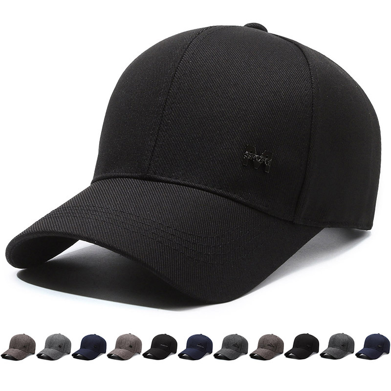 Frühling Herbst Saison Neue männer Baseball Outdoor Sport Ente Zunge Einfache Casual Runde Top Mittleren Alters und Ältere Hut_voghion.com