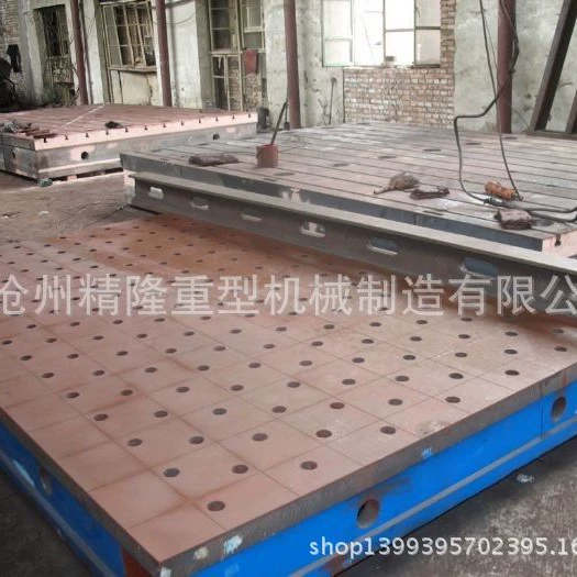 Платформа слесаря Т-паза разметка собрания заклепки сваривая стенд заварки тяжелой Испытательной Плиты 3-координатн