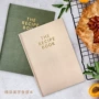 厨房防水跨境膳食日记本