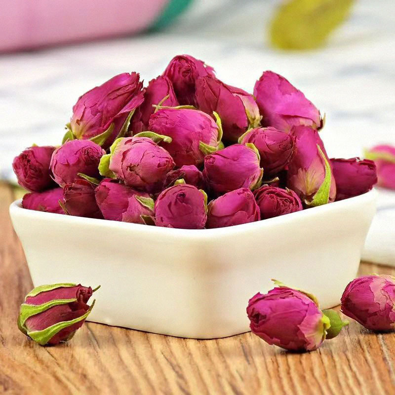 平バラ茶 乾燥蕾芽茶 云南金边バラ 甘粛苦水バラ茶 女性向け|undefined