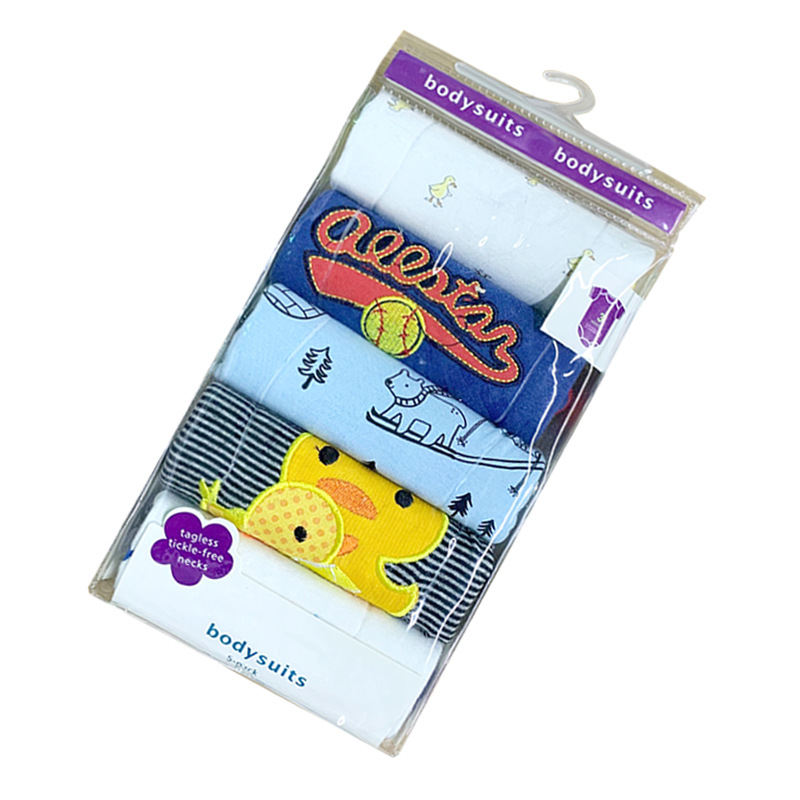 Fábrica al por mayor bebé triángulo hapyi Carter recién nacido mono de manga corta pedo traje de escalada primavera y verano ropa para niños